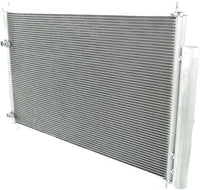 Front AC Condenser Aluminum Core Direct Replacement Compatible With 2009-2010 Pontiac Vibe / 2009-2019 Toyota Corolla / 2008-2016 Scion SC3030105 8845012280 8845012340