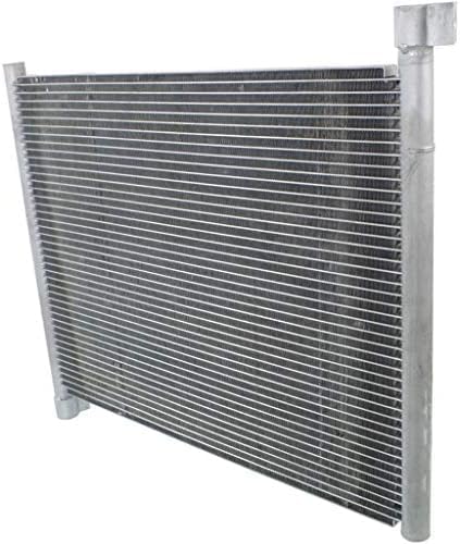 Front A/C Condenser Aluminum Core Direct Replacement Compatible With 2004-2009 Dodge Durango / 2007-2009 Chrysler Aspen CH3030211 55056165AA