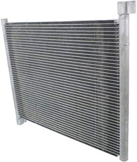 Front A/C Condenser Aluminum Core Direct Replacement Compatible With 2004-2009 Dodge Durango / 2007-2009 Chrysler Aspen CH3030211 55056165AA