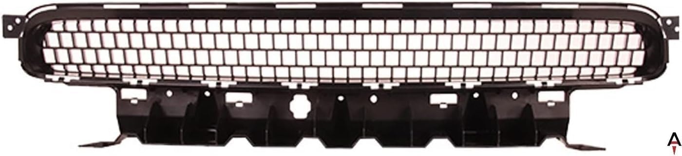 AUTOS PARTS PLUS Front Bumper Lower Grille Black Direct Replacement Compatible With 2011-2014 Dodge Challenger H1036129 68109841AA