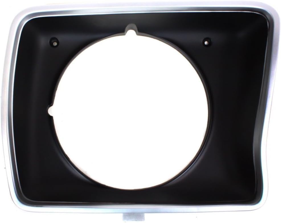 Front Head Light Door Bezel Right Passenger Side Direct Replacement Compatible With 1978-1979 Ford F-Series FO2513102 D8TZ13064A