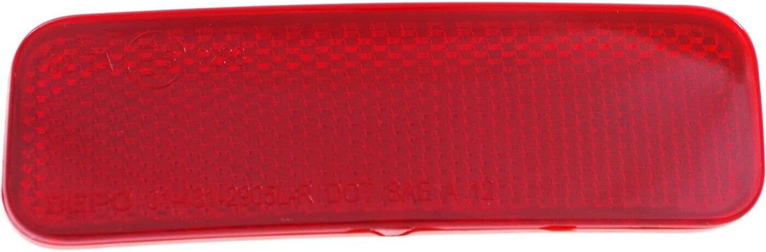 Rear Bumper Face Bar Reflector Light Left Driver Side Direct Replacement Compatible With 2014-2022 Ford Transit Connect FO1184106 BK2Z13A565A