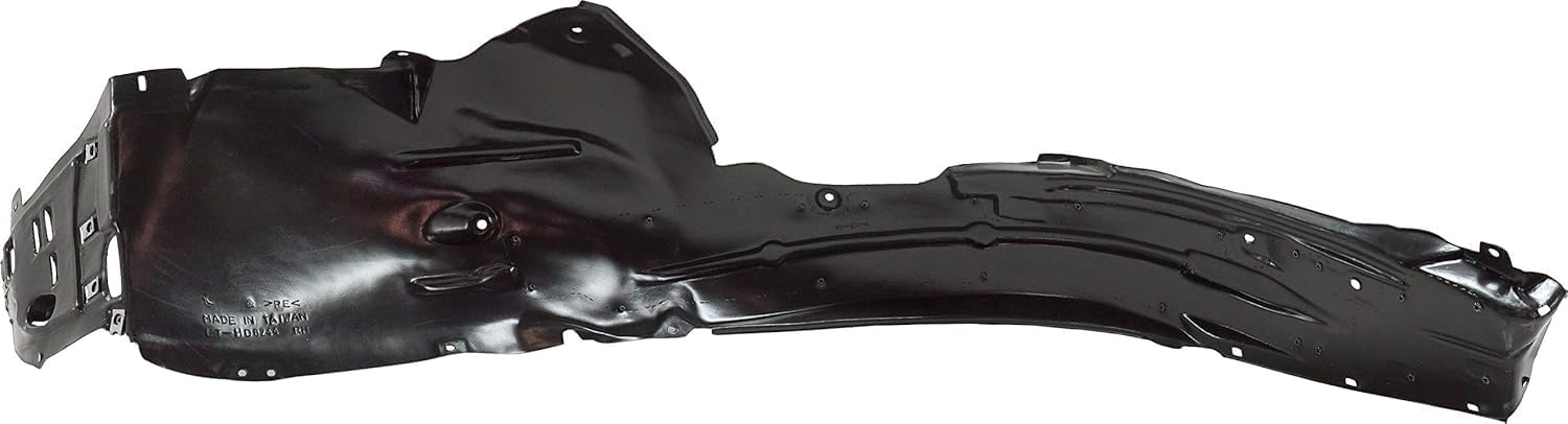 Front Fender Liner Right Passenger Side Direct Replacement Compatible with 2018-2020 Acura TLX AC1249138 74100TZ3A01