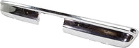 Rear Bumper Fleetside Chrome Steel Direct Replacement Compatible With 1967-1972 Chevrolet/GMC C-K Series GM1102390 3885614