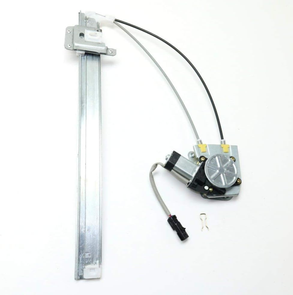 Set of 2 Rear Window Regulators with Motor Left Driver & Right Passenger Side Direct Replacement Compatible with 2002-2006 Jeep Liberty CH1550111 CH1551111 68059646AA 55360034AJ