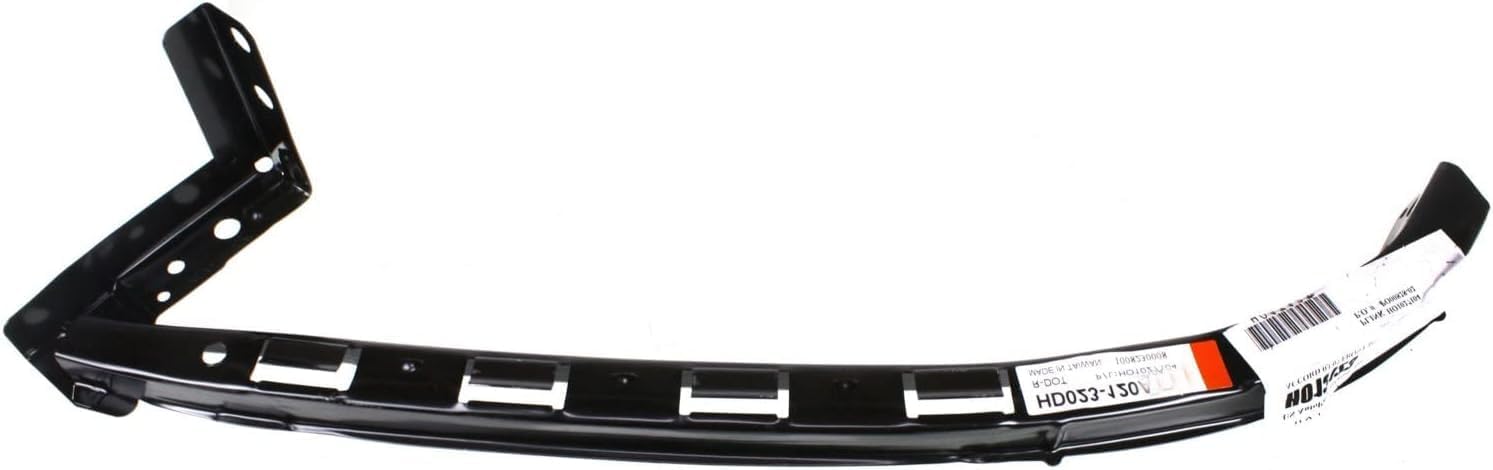 Set Of 2 Front Bumper Bracket Left Driver & Right Passenger Side Direct Replacement Compatible With 2003-2007 Honda Accord HO1067112 HO1026104 HO1066112 HO1027104 71140SDAA10