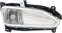 Set Of 2 Front Fog Light Assembly Right passenger & Left Driver Side Direct Replacement Compatible With 2013-2016 Hyundai Santa Fe Sport HY2593141 HY2592141 922024Z000 922014Z000