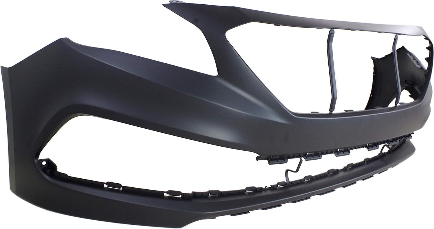 AUTOS PARTS PLUS Front Bumper Cover Primed Direct Replacement Compatible With 2015-2017 Hyundai Sonata HY1000211 86511C2300