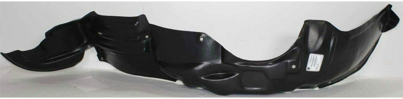 Front Fender Liner Left Driver Side Direct Replacement Compatible With 1993-1997 Geo Prizm GM1250101 94852070
