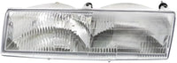 Set Of 2 Front Headlights Assembly Right Passenger & Left Driver Side Direct Replacement Compatible With 1989-1990 Mercury Cougar / 1992-1994 Grand Marquis FO2502126 FO2503126
