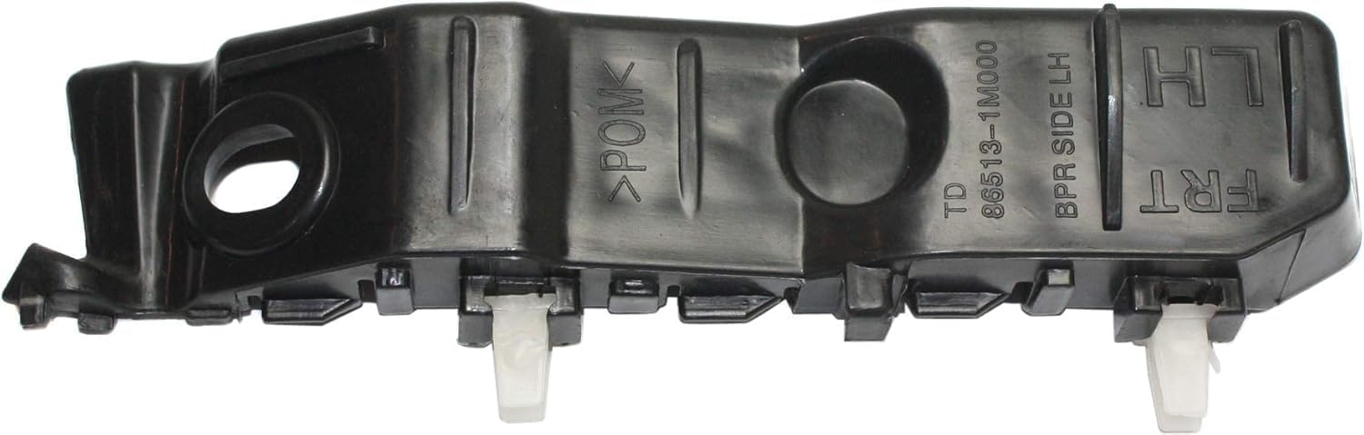 Front Bumper Bracket Left Driver Side Direct Replacement Compatible With 2010-2013 Kia Forte KI1066106 865131M000