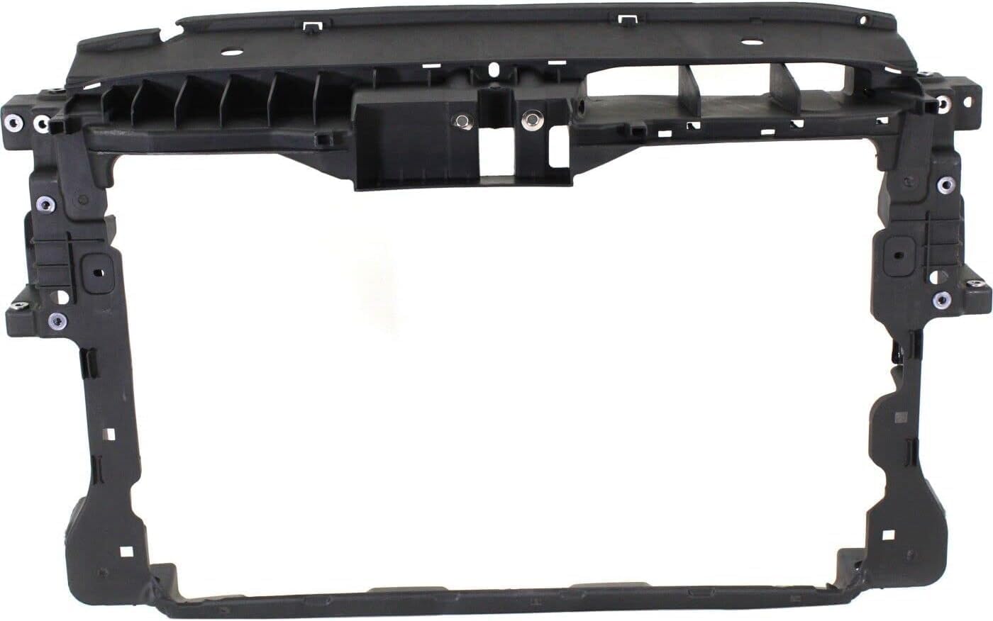Front Radiator Support Plastic With Steel Direct Replacement Compatible With 2009-2017 Volkswagen Tiguan / 2017-2018 Limited VW1225134 5N0805588F