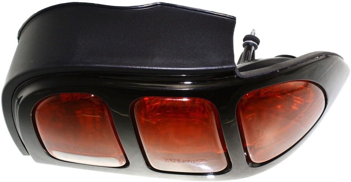 Set Of 2 Tail Lights Lens And Housing Right Passenger & Left Driver Side Direct Replacement Compatible With 1996-1998 Ford Mustang FO2800142 FO2801142 F7ZZ13405CA F7ZZ13404CA
