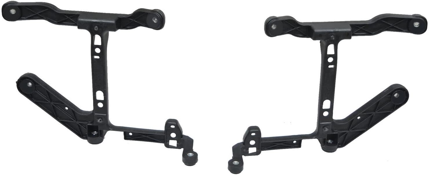 Set Of 2 Front Fog Light Mounting Bracket Left Driver & Right Passenger Side Direct Replacement Compatible With 2013-2018 RAM Pickup 1500/2019-2021 Classic-1500 CH1061108 68232454AA