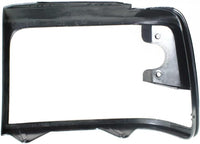 Front Head Light Door Bezel Primed Right Passenger Side Direct Replacement Compatible With 1992-1997 Ford F-Series FO2513135 F3TZ13064AAA