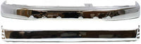 AUTOS PARTS PLUS Front & Rear Bumper Chrome Steel Direct Replacement Compatible With 1999-2002 Toyota 4Runner TO1002168 TO1102228 5210135660 5210535360