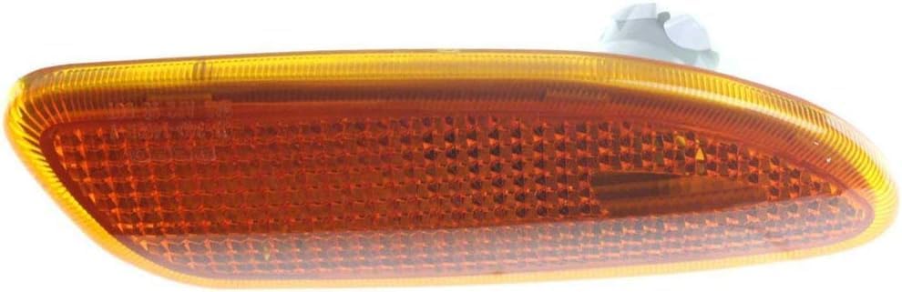 Front Side Marker Lamp Right Passenger Side Direct Replacement Compatible With 2001-2007 Mercedes Benz C-Class MB2571102 2038200821