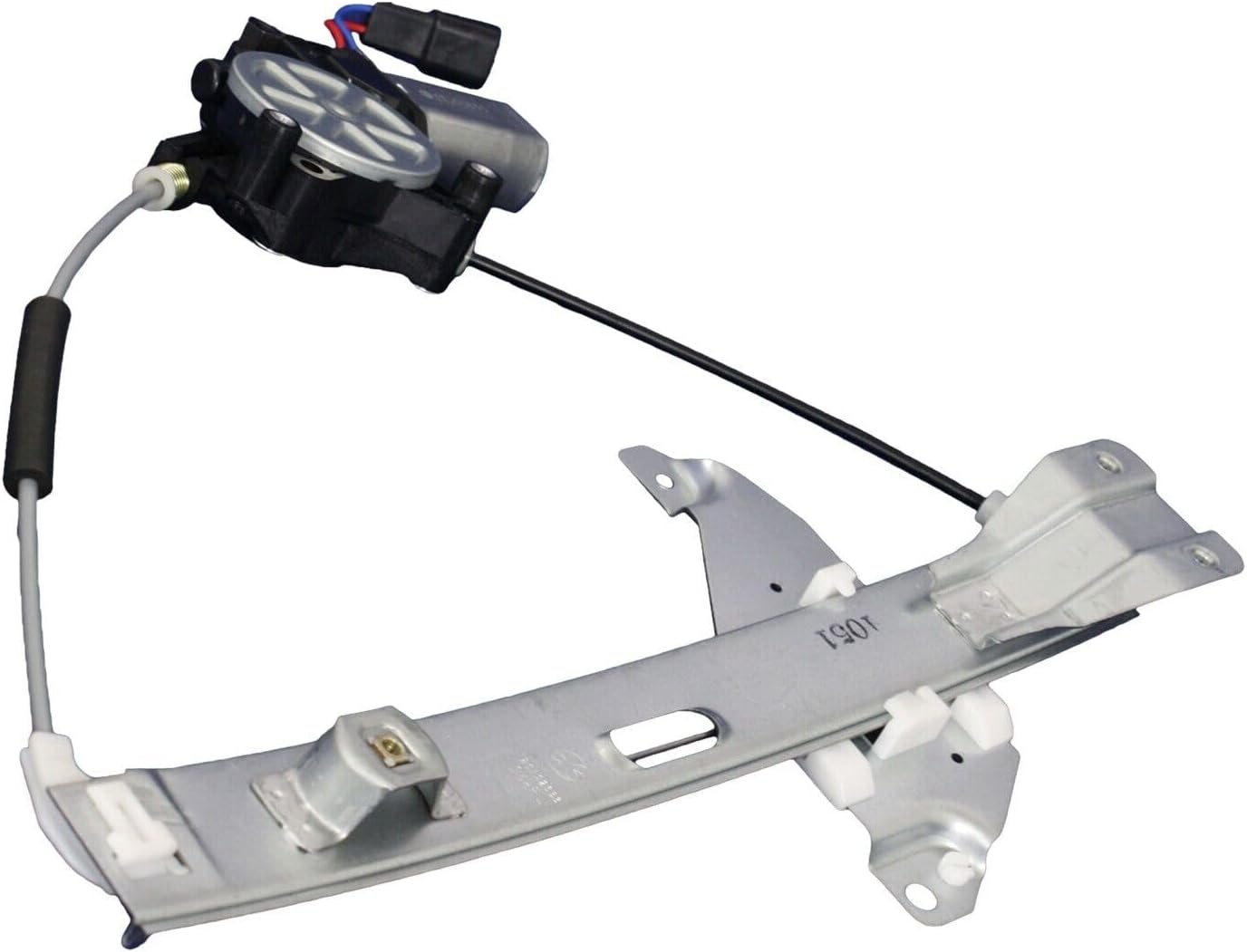 Rear Power Window Regulator with Motor Left Driver Side Direct Replacement Compatible with 2006-2013 Chevrolet Impala / 2014-2016 Limited GM1550117 23336824