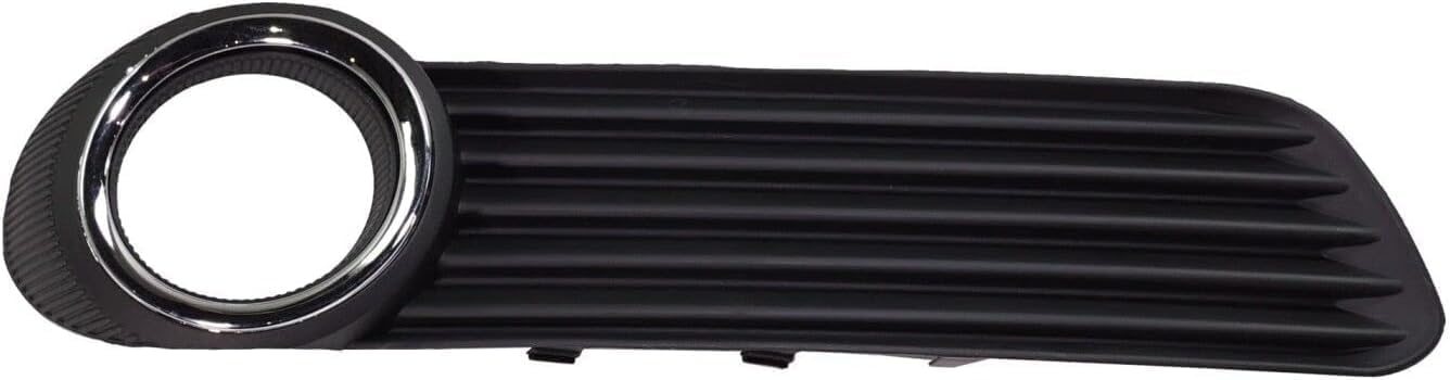 Set Of 2 Front Fog Light Molding With Chrome Trim Left Driver & Right Passenger Side Direct Replacement Compatible With 2008-2010 Toyota Avalon TO1039140 TO1038140 5203007020