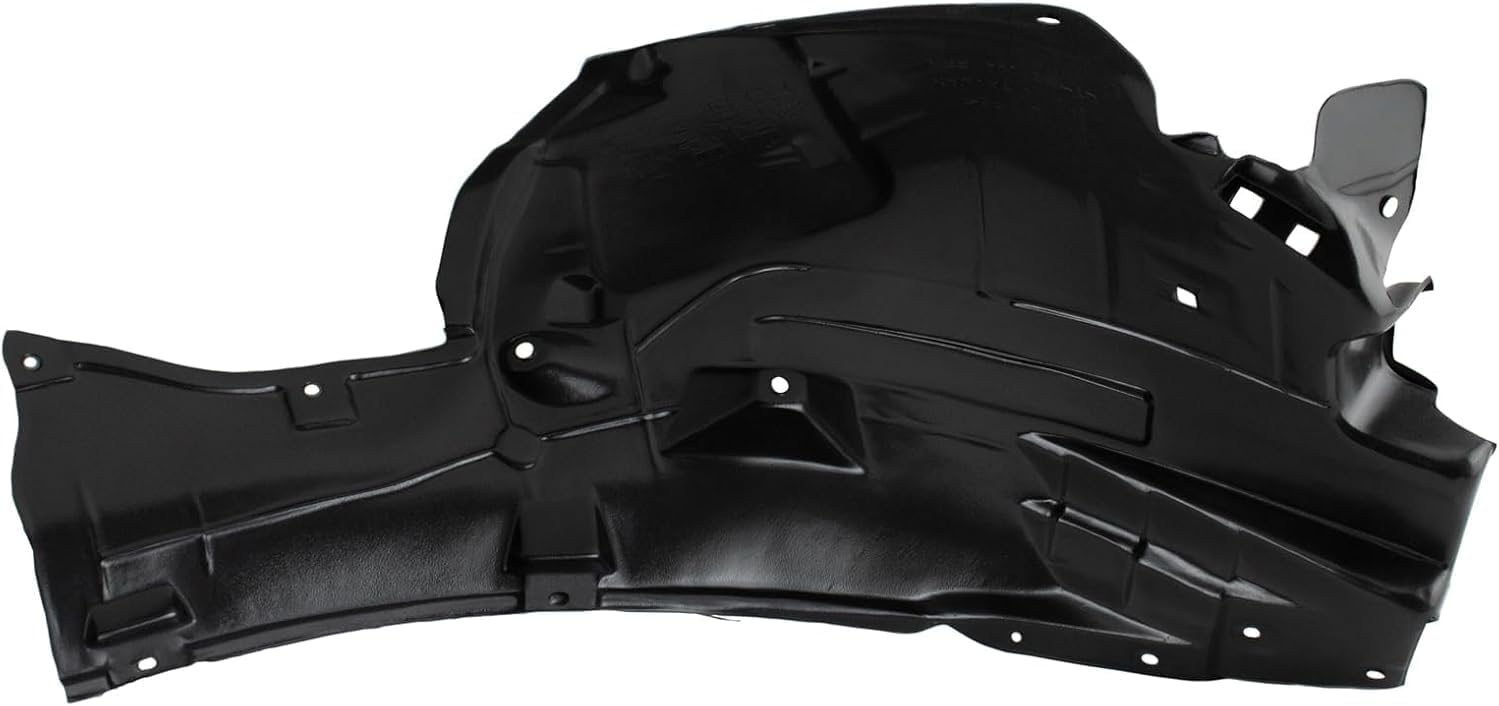 Front Fender Liner Rear Section Right Passenger Side Direct Replacement Compatible With 2014-2023 Infiniti Q50 IN1249131 638404GA0A