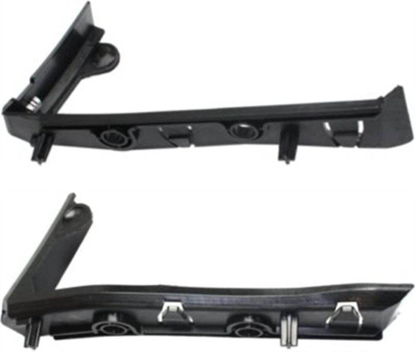 Set Of 2 Front Bumper Bracket Left Driver & Right Passenger Side Direct Replacement Compatible With 2007-2014 07-09 Chevrolet Suburban 1500,07-11 Avalanche,07-14 Tahoe GM1033111