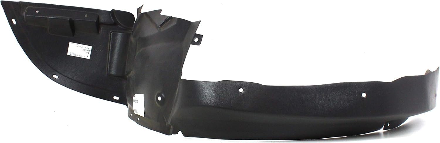 Front Fender Liner Left Driver Side Direct Replacement Compatible With 2007-2009 Saturn Aura GM1248192 25812978
