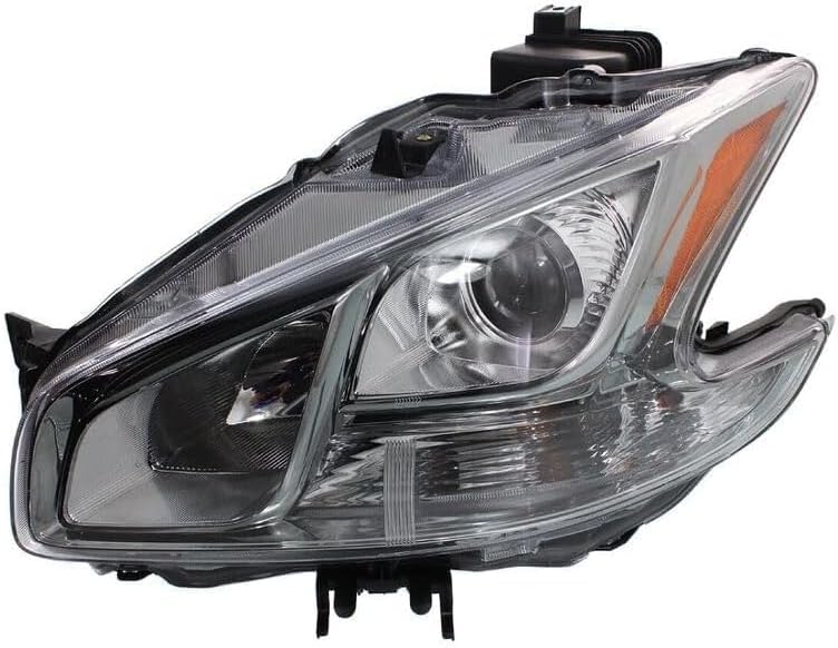Set Of 2 Front Headlight Assembly Halogen Right Passenger & Left Driver Side Direct Replacement Compatible With 2009-2014 Nissan Maxima NI2502177 NI2503177 260609N00A 260109N00A