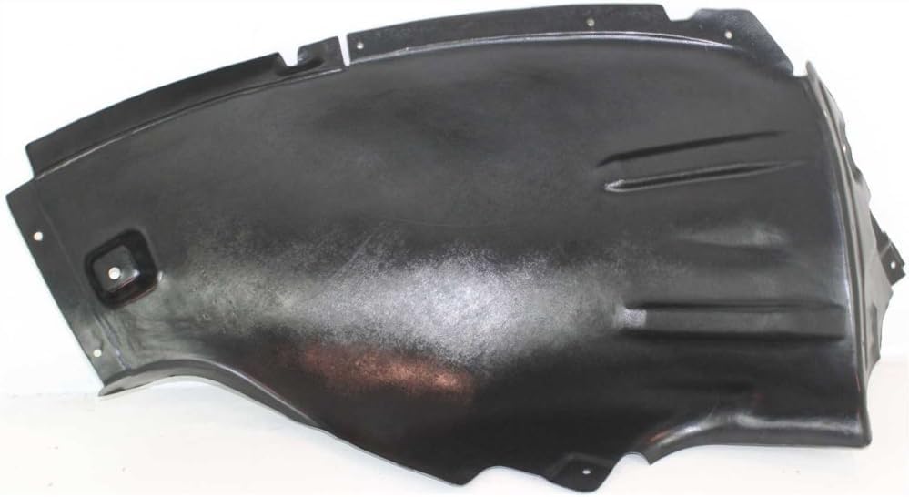Front Section Fender Liner Right Passenger Side Direct Replacement Compatible With 2006-2011 Mercedes Benz ML-Class MB1249125 1648802805