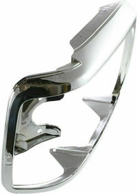 Front Head Light Door Bezel Chrome Steel Right Passenger Side Direct Replacement Compatible With 1992-1997 Ford F-Series FO2513131 F2TZ13064C
