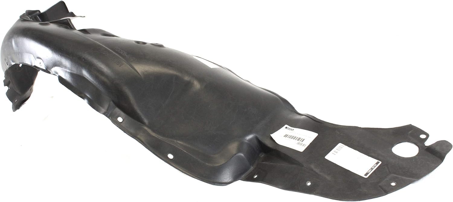 Front Fender Liner Without Spoiler Holes Right Passenger Side Direct Replacement Compatible With 2003-2004 Mazda 6 MA1249118 GK2A56130K