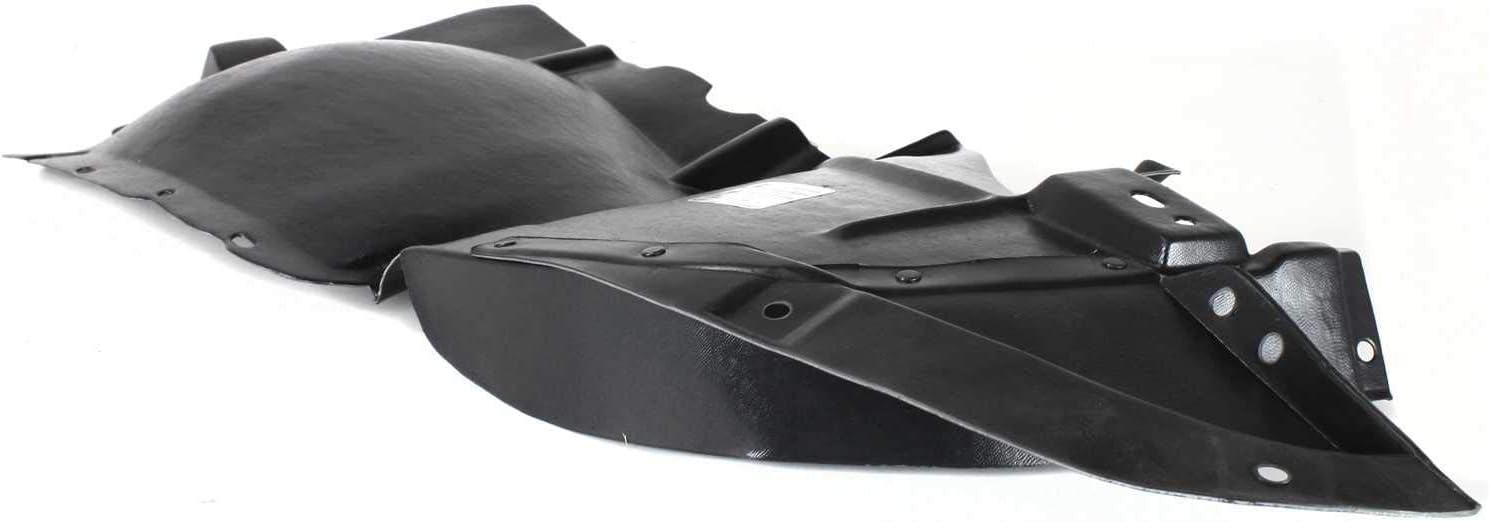 Front Section Fender Liner Right Passenger Side Direct Replacement Compatible With 1999-2005 Pontiac Grand Am GM1249147 22618668