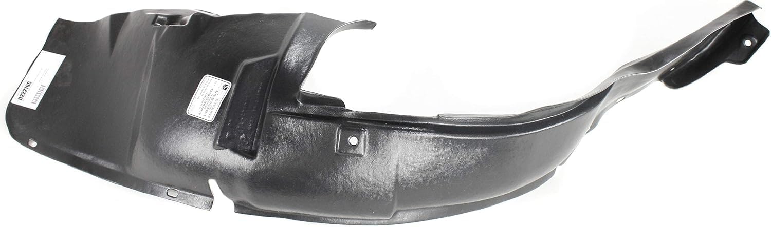 Front Fender Liner Left Driver Side Direct Replacement Compatible With 2000-2001/2003-2005 Dodge Neon CH1248107 5008677AB
