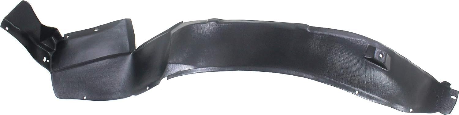 Front Fender Liner Left Driver Side Direct Replacement Compatible With 1997-1998 Pontiac Trans Sport / 1999-2005 Montana GM1248150 10434830