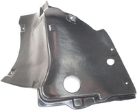 Front Lower Section Fender Liner Right Passenger Side Direct Replacement Compatible With 2003-2005 Mercedes Benz CLK-Class MB1249139 2098840422