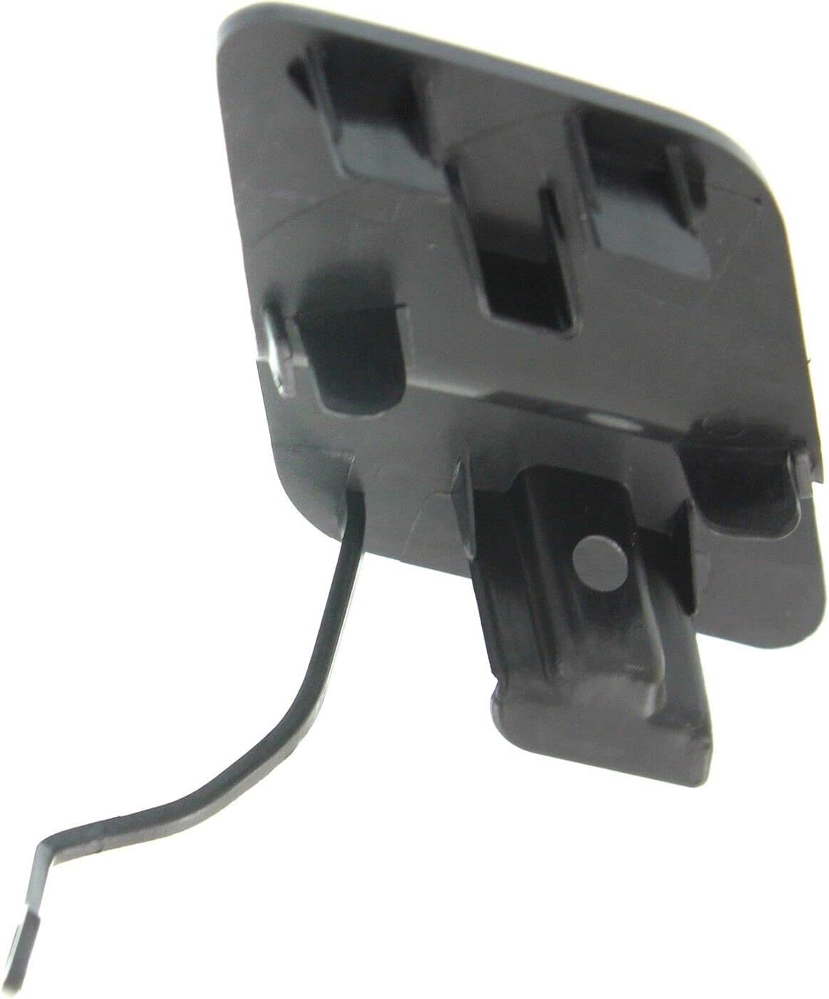 Front Bumper Tow Hook Eye Cover Primed Right Passenger Side Direct Replacement Compatible With 2010-2012 Mercedes Benz GLK350 MB1029114 20488502249999