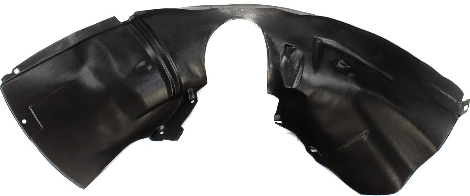 Front Fender Liner Left Driver Side Direct Replacement Compatible With 2000-2007 Ford Focus FO1250134 5S4Z16103A