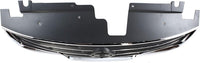 Front Grille Chrome Shell & Primed Insert Direct Replacement Compatible With 2010-2012 Nissan Altima NI1200236 62070ZX00A