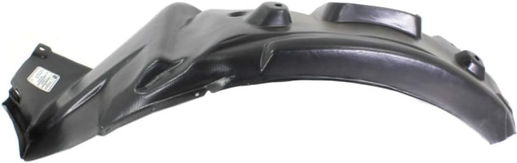 Front Fender Liner Rear Section Right Passenger Side Direct Replacement Compatible With 2008-2013 BMW 1-Series BM1249107 51717207650