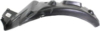 Front Fender Liner Rear Section Right Passenger Side Direct Replacement Compatible With 2008-2013 BMW 1-Series BM1249107 51717207650