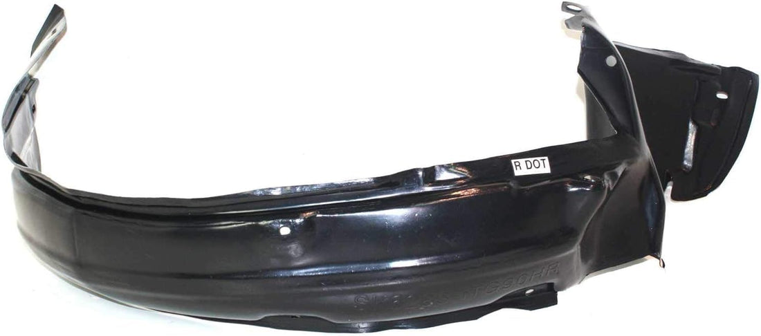 Front Fender Liner Right Passenger Side Direct Replacement Compatible With 1990-1993 Acura Integra AC1249102 74101SK7000