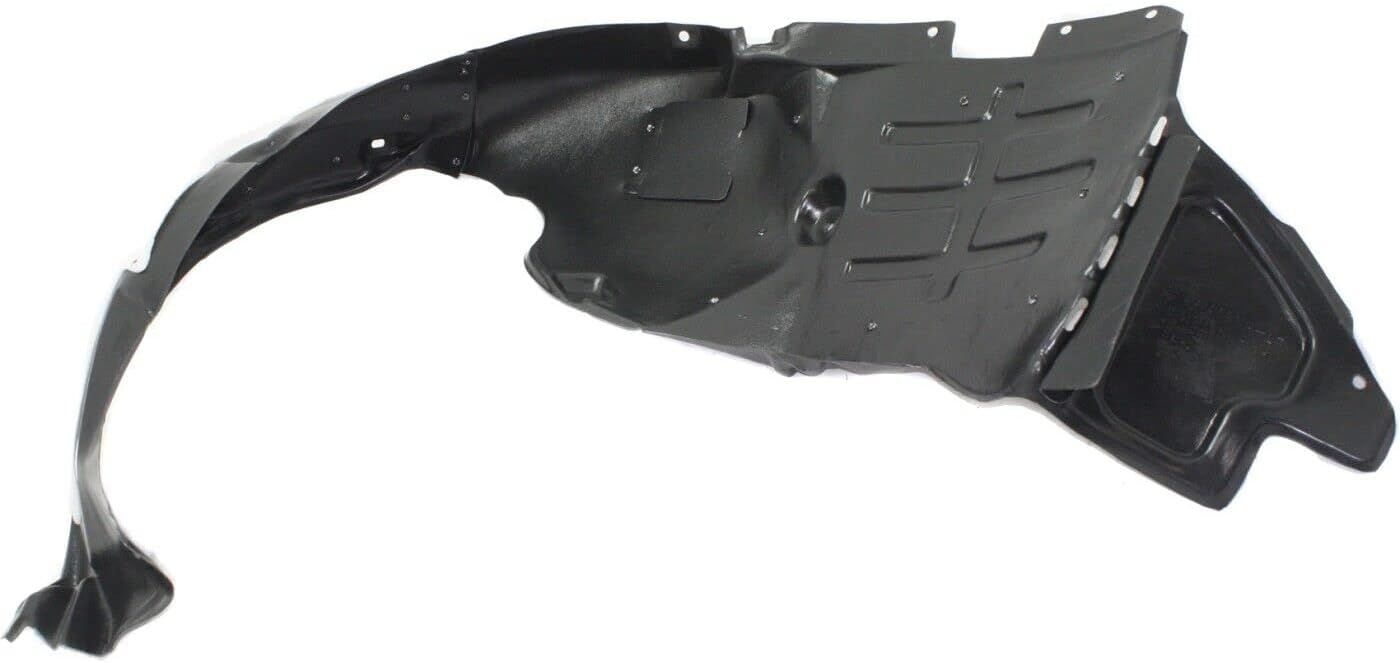 Front Fender Liner Right Passenger Side Direct Replacement Compatible With 2014 Hyundai Sonata HY1249135 868123Q700