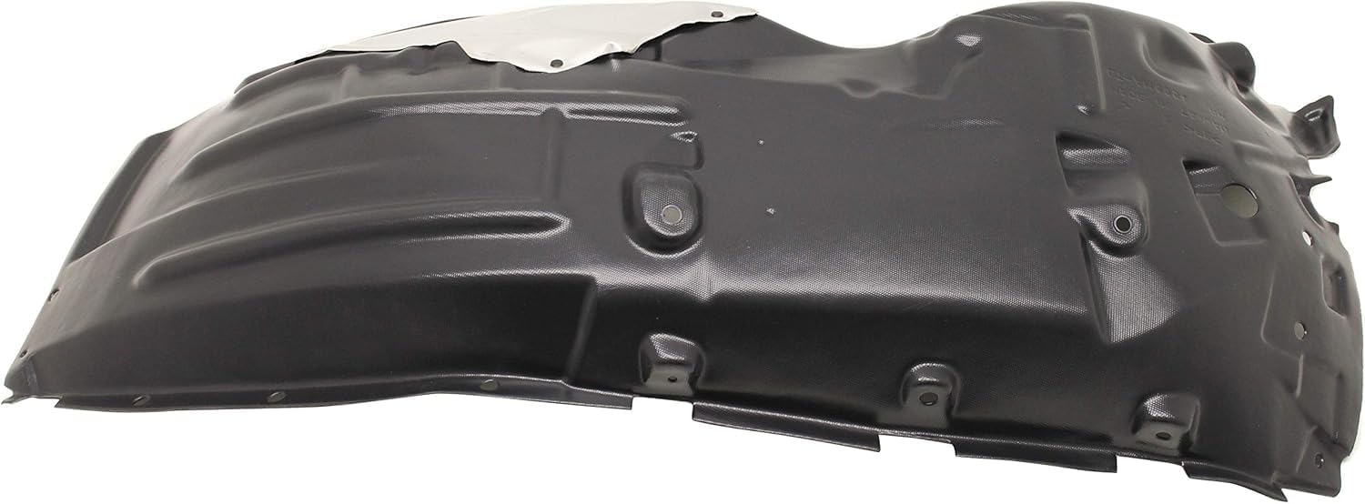 Front Fender Liner Right Passenger Side Direct Replacement Compatible with 2018-2024 Jeep Wrangler / 2020-2023 Gladiator CH1249198 68270814AD 68270814AB