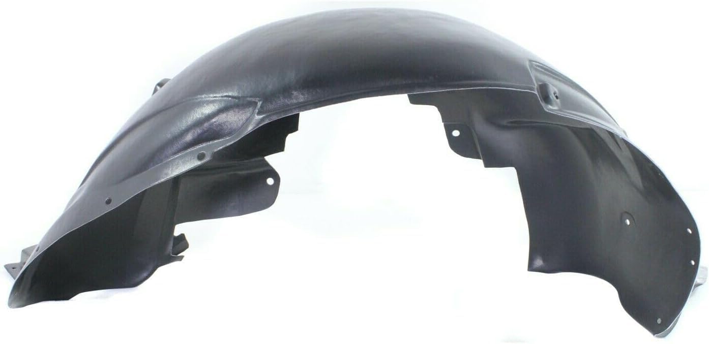 Front Fender Liner Left Driver Side Direct Replacement Compatible With 2007-2010 Saturn Sky GM1248221 GM1248220 25831931 25831932