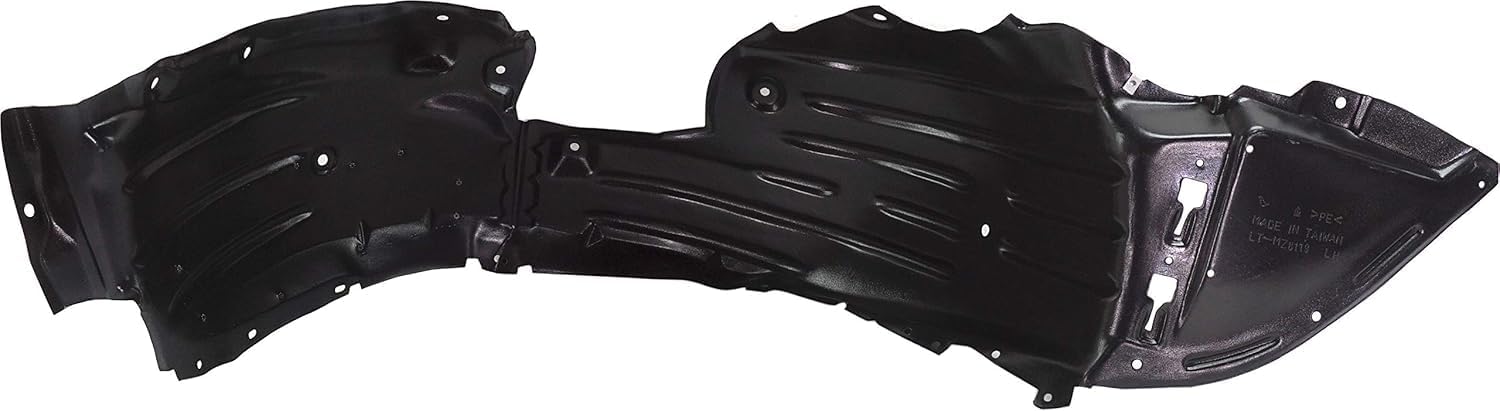 Front Fender Liner Left Driver Side Direct Replacement Compatible With 2018-2021 Mazda 6 MA1248151 GRF256140