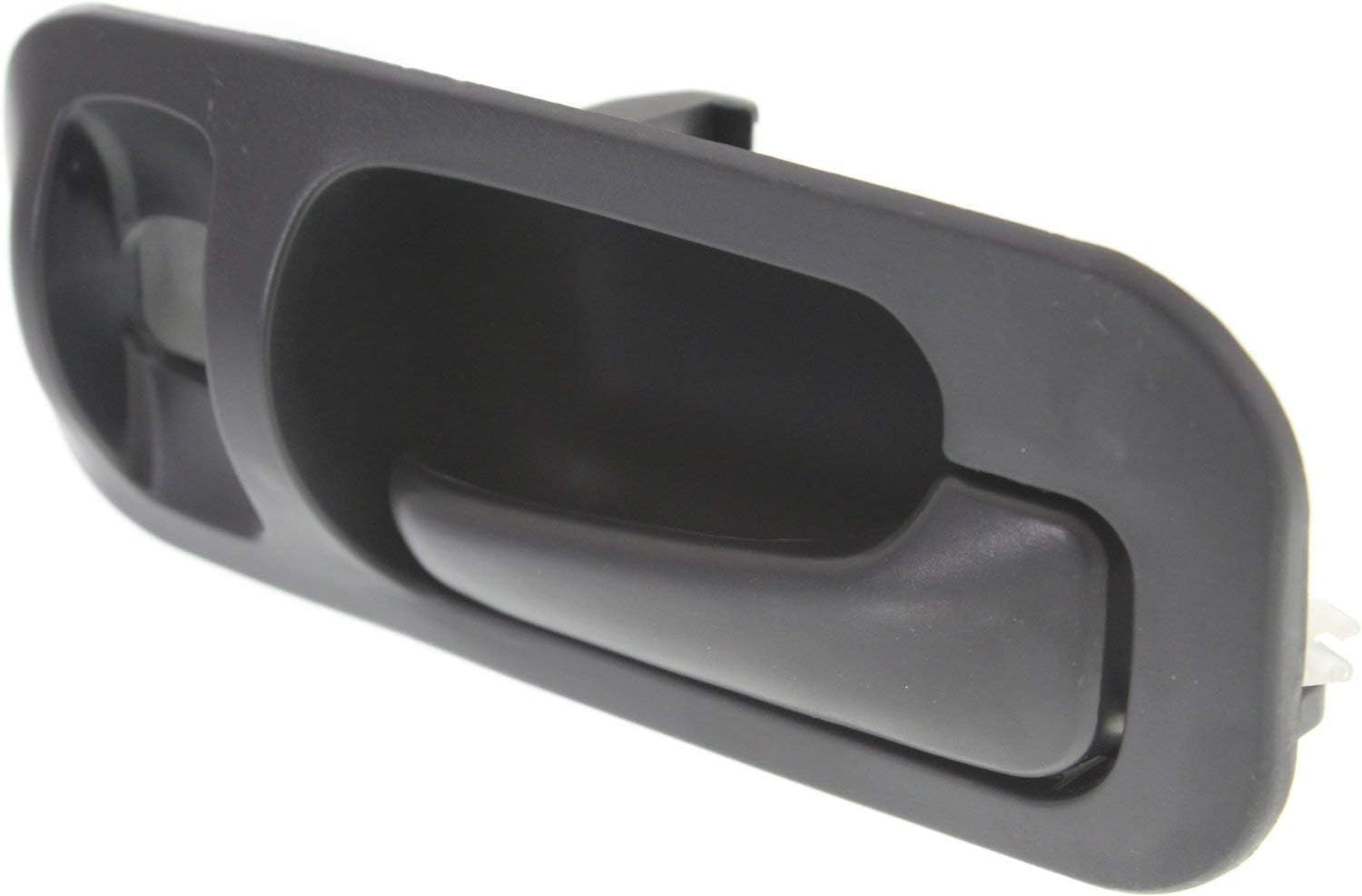 Set of 2 Rear Interior Door Handle Textured with Hole Right Passenger & Left Driver Side Direct Replacement Compatible with 1992-1995 Honda Civic / 1995-1997 Odyssey 72620SR4J02ZB