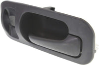 Set of 2 Rear Interior Door Handle Textured with Hole Right Passenger & Left Driver Side Direct Replacement Compatible with 1992-1995 Honda Civic / 1995-1997 Odyssey 72620SR4J02ZB