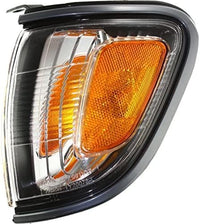 Set Of 2 Front Corner Light Assembly Plastic Left Driver & Right Passenger Side Direct Replacement Compatible With 2001-2004 Toyota Tacoma TO2521160 TO2520160 8161004070 8162004070