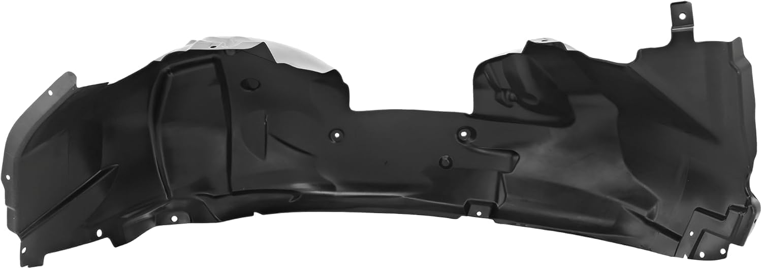 Front Inner Fender Liner Right Passenger Side Direct Replacement Compatible With 2015 Ford Mustang FO1249180 FR3Z16102B