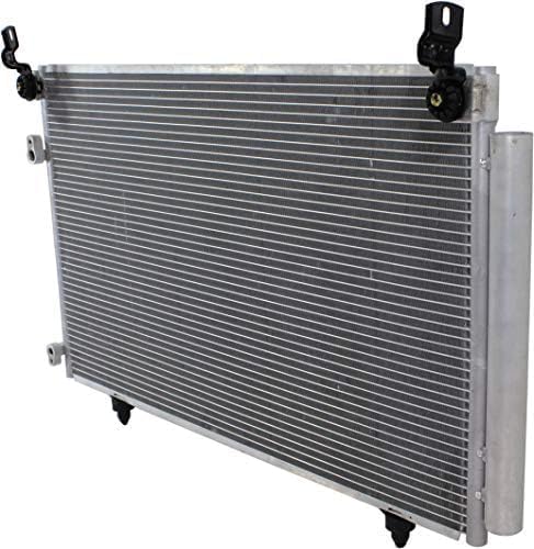 Front A/C Condenser Aluminum Core Direct Replacement Compatible With 2001-2007 Toyota Highlander TO3030116 8846048020