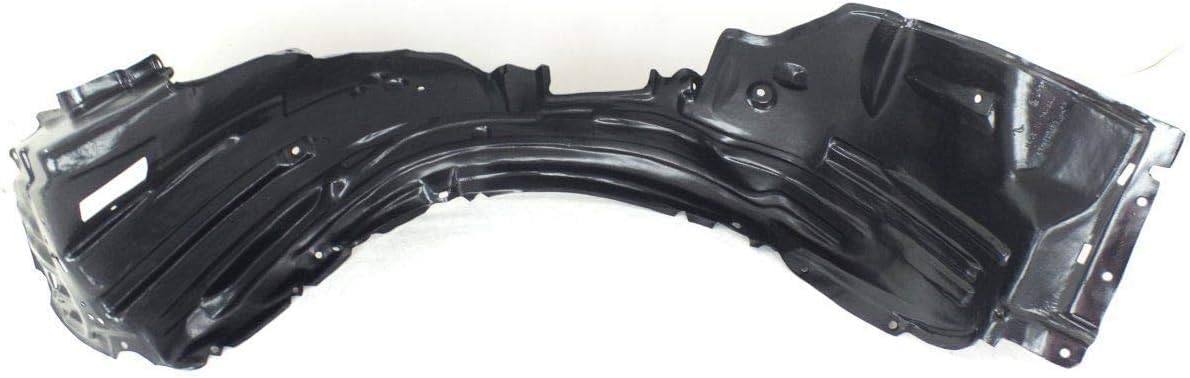 Front Fender Liner Right Passenger Side Direct Replacement Compatible With 2004-2006 Lexus LS430 LX1251114 5380550030